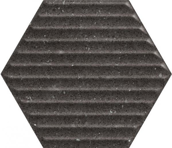 SPACE DUST NERO HEKSAGON STRUKTURA B 19,8X17,1