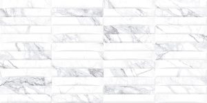 Artistic white line luster