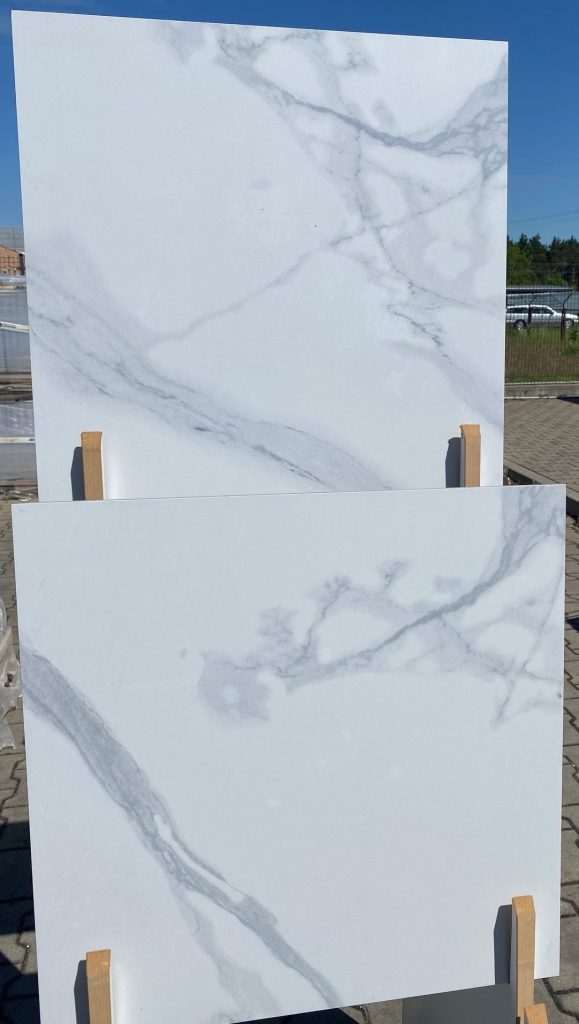 Bianco Calacatta semi lappato 60x60
