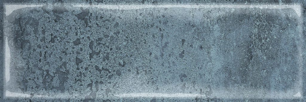 Village blue glossy 10x30